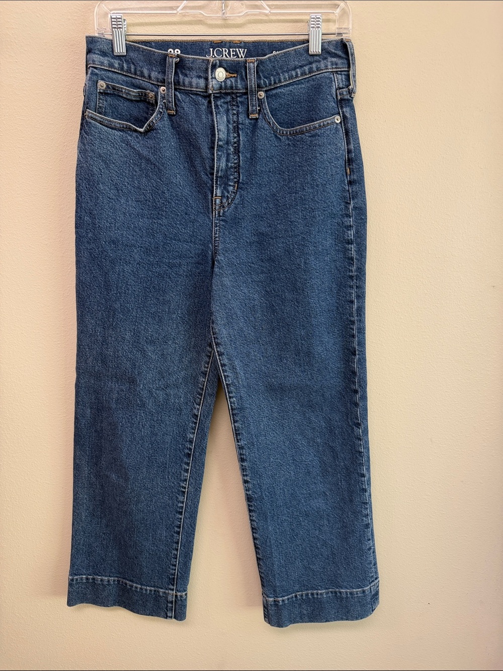 J. Crew Women’s Slim Wide Leg Jeans Sz28